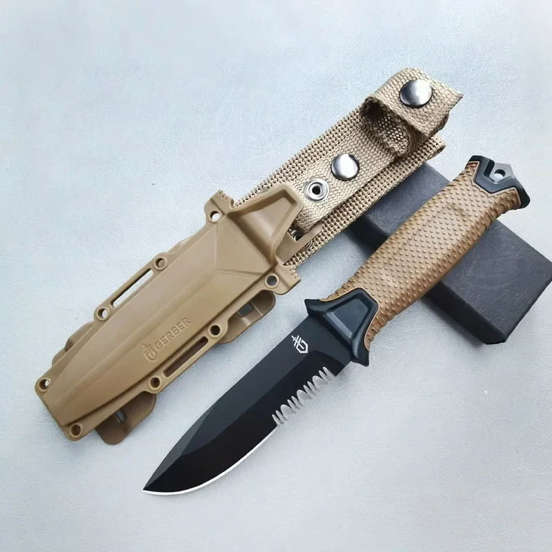 Dive Knife Titanium - Faca Dobrável para Camping Multiuso, Alta
