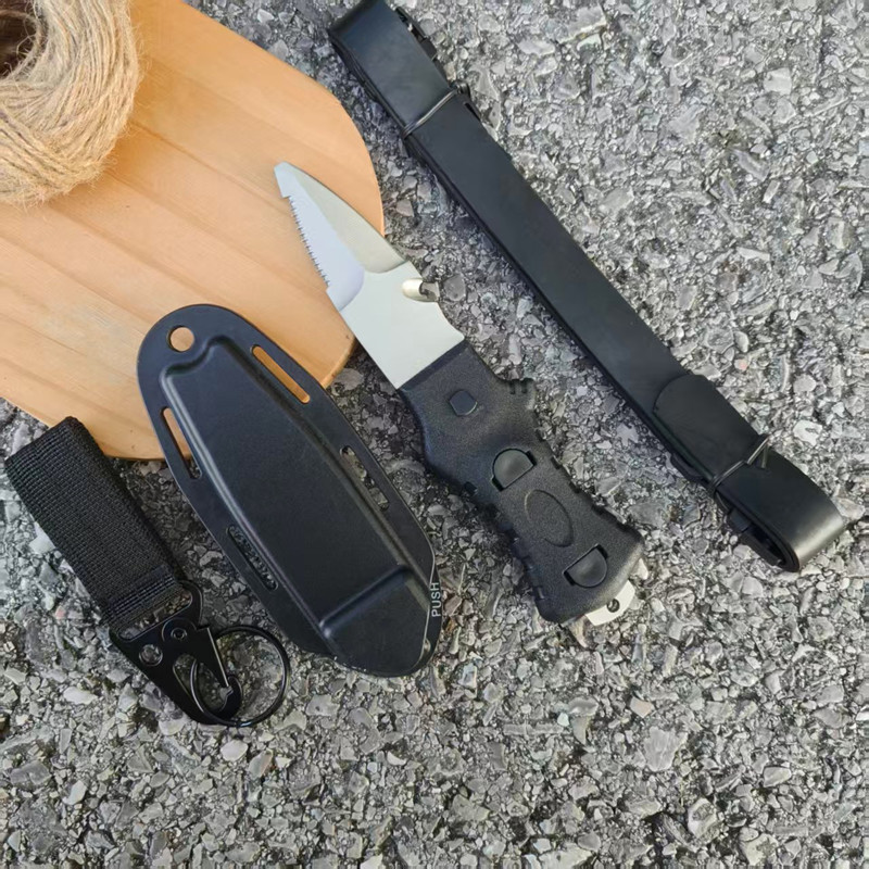 Dive Knife Titanium - Faca de resgate de água ao