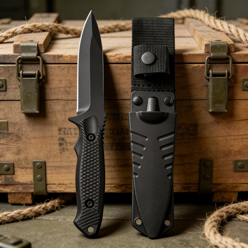 Faca de lâmina fixa de alta du - Dive Knife Titanium avaliação e preço