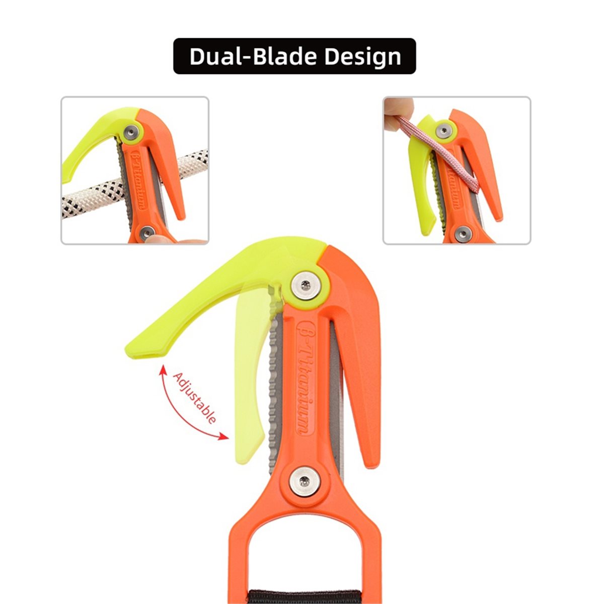 Atualização. Cortador de Corda - Dive Knife Titanium avaliação e preço