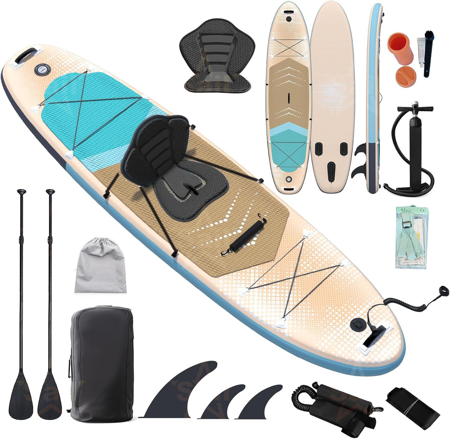 Prancha Inflável Multiuso Stan - Stand Up Paddle Leash avaliação e preço