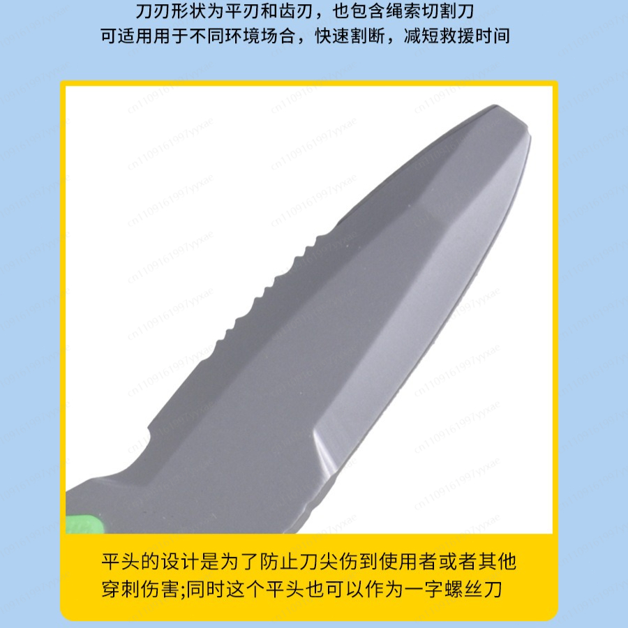 Faca de Resgate Aquático, Cort - Dive Knife Titanium avaliação e preço