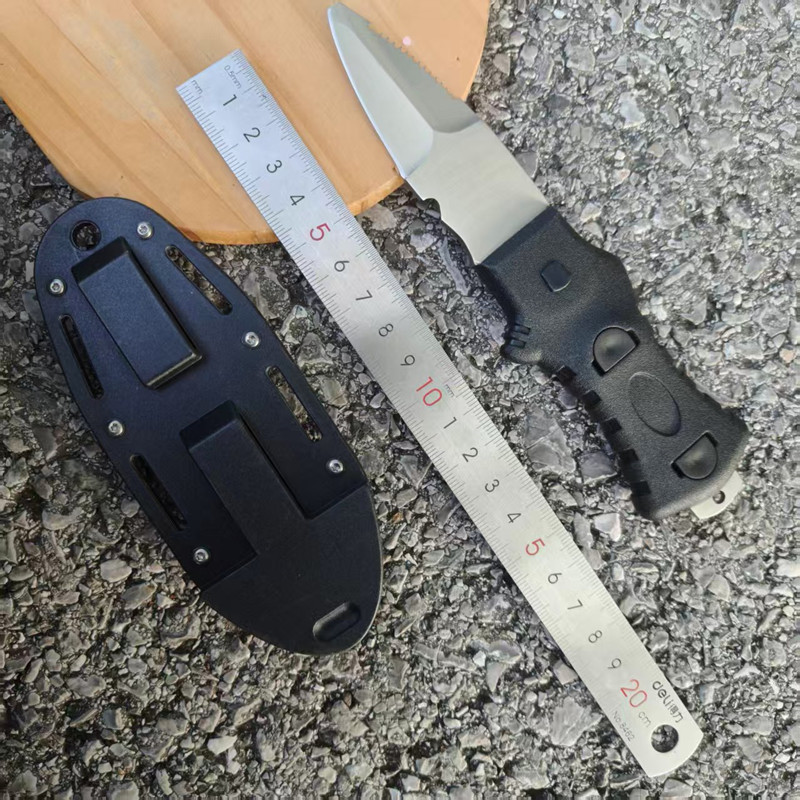 Faca de resgate de água ao ar  - Dive Knife Titanium avaliação e preço
