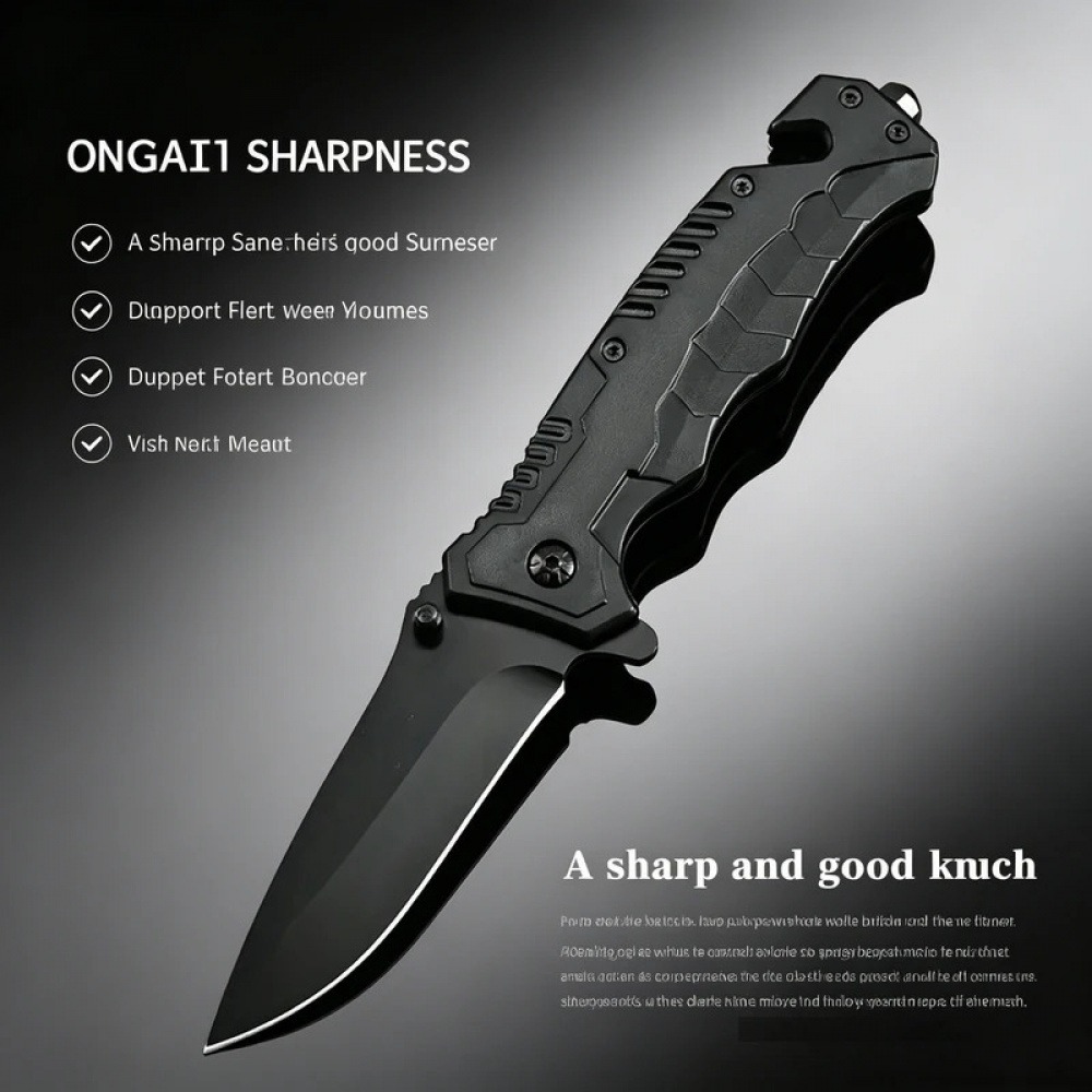 Faca dobrável portátil para at - Dive Knife Titanium avaliação e preço
