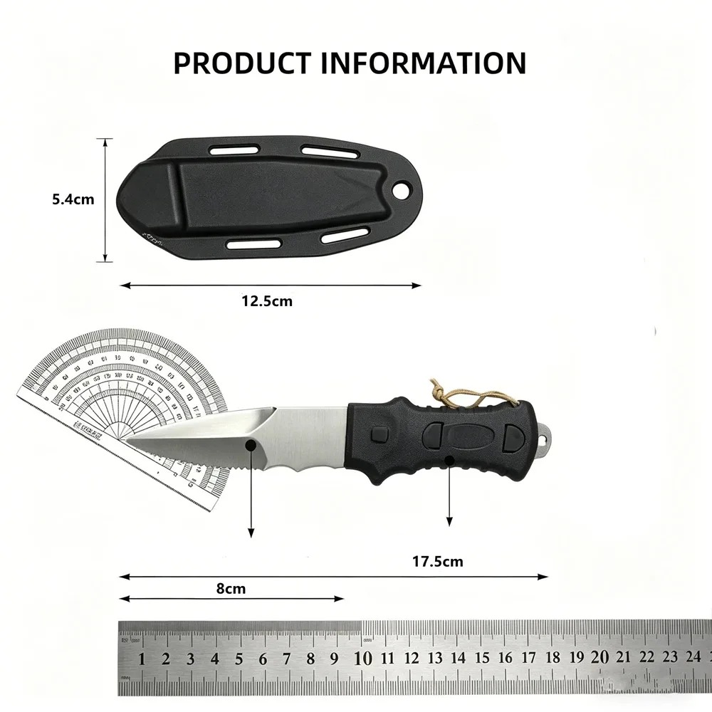 Faca de Resgate Aquático para  - Dive Knife Titanium avaliação e preço