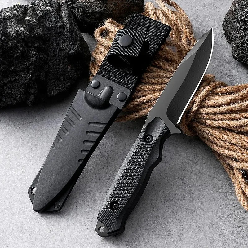 Faca de bolso com bainha de aç - Dive Knife Titanium avaliação e preço
